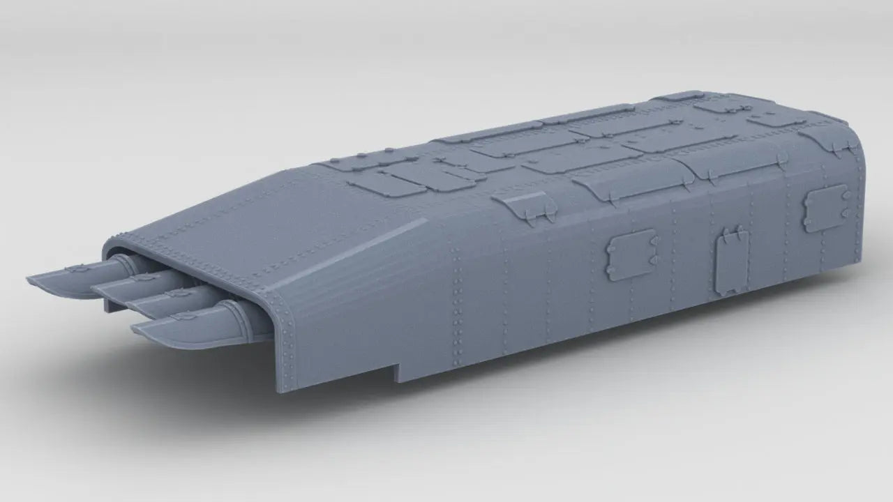 1/128 DKM Torpedo Tubes Resin3Dinteractive