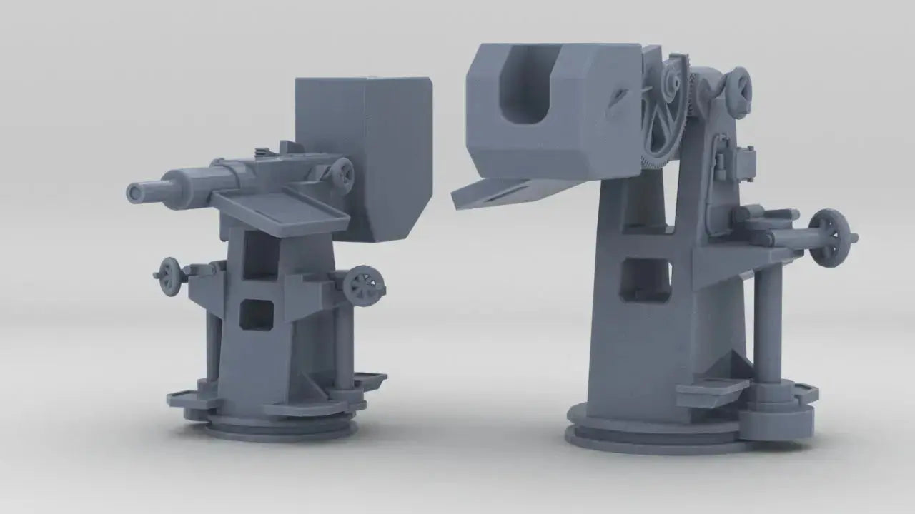 1/128 DKM Training Guns Set (2pcs) - distefan 3d print