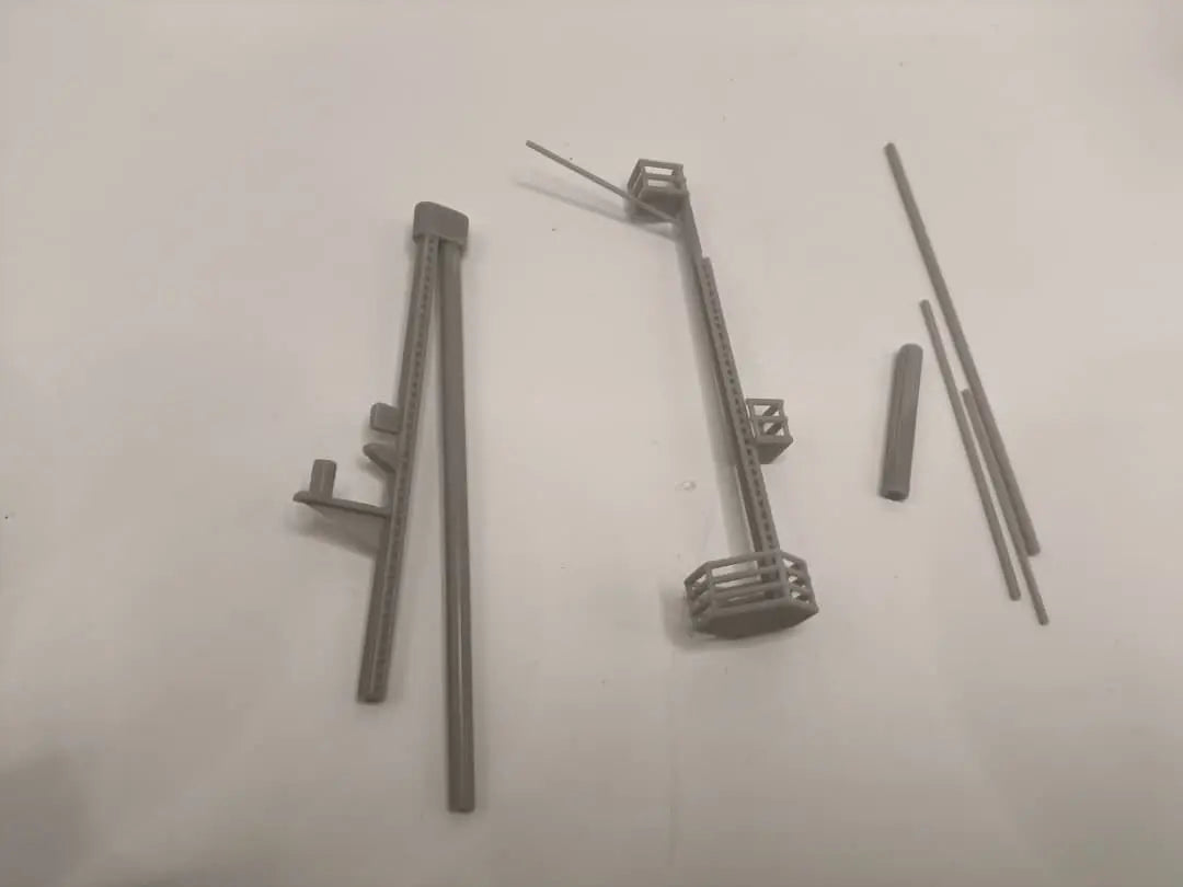 1/128 HMS Vanguard Aft Mast Set - distefan 3d print