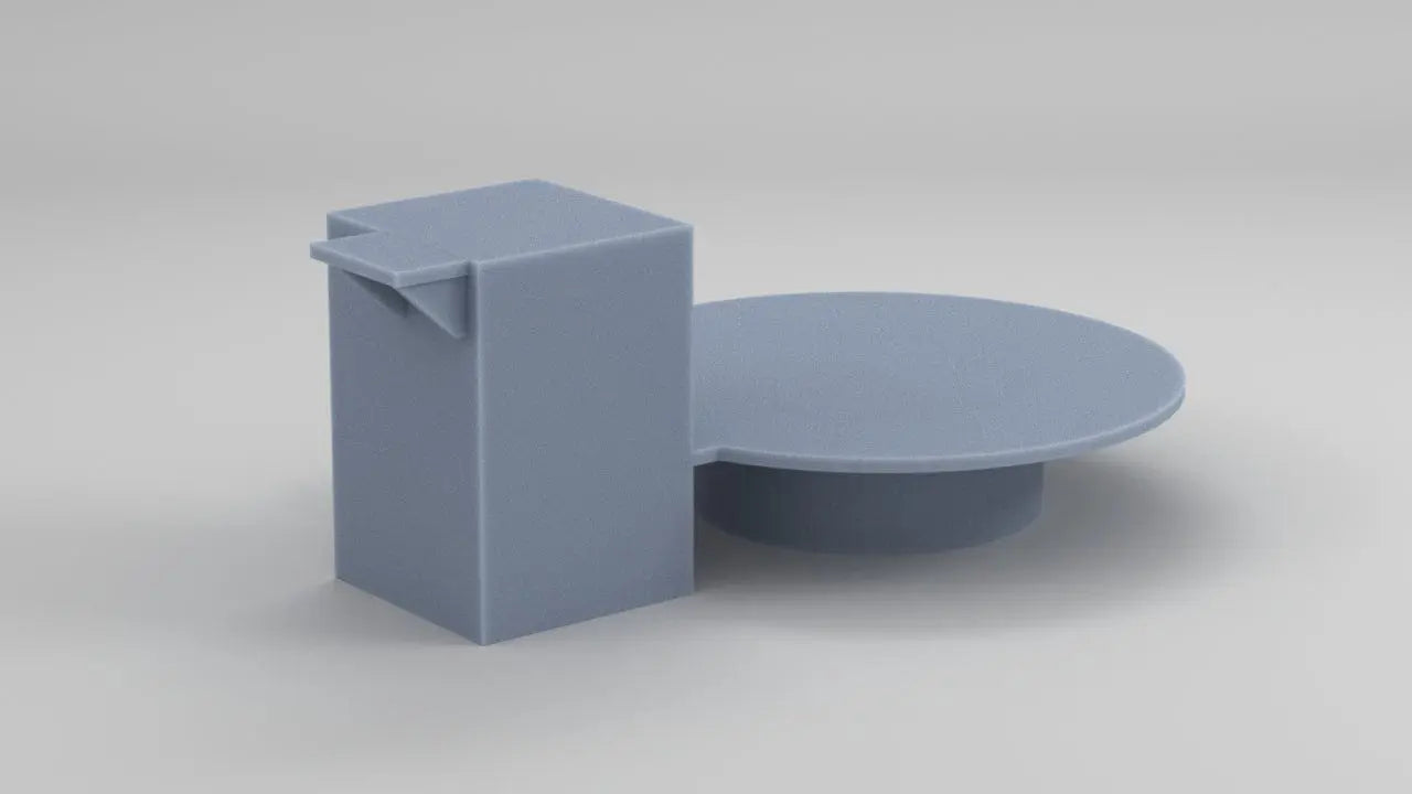 1/128 HMS Vanguard Stern Structure (for Sextuple Bofors Mounts) - distefan 3d print