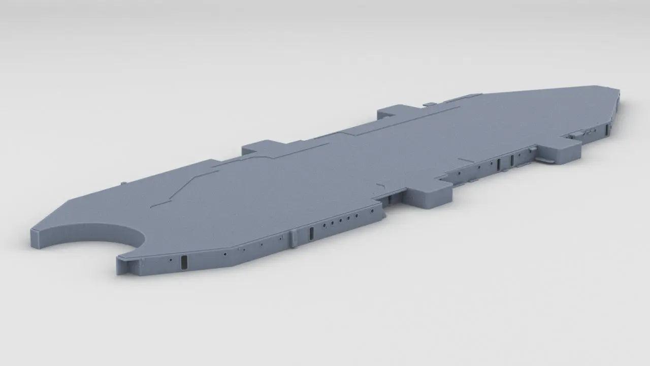 1/128 USS Missouri (BB-63) Deck 1 3dspro