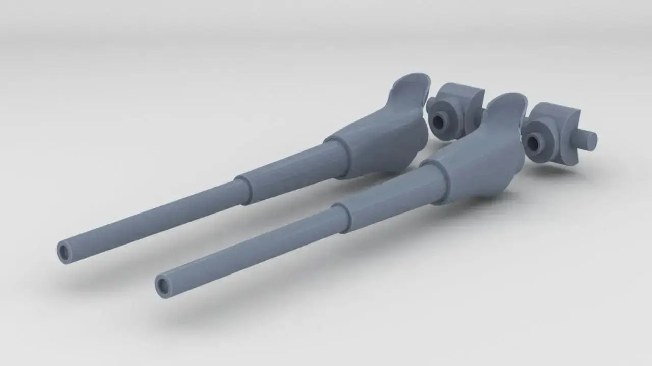 1/128 DKM 15cm SKC-34 in Drh LC/34 Barrel w/ Bag Set (2pcs) - distefan 3d print