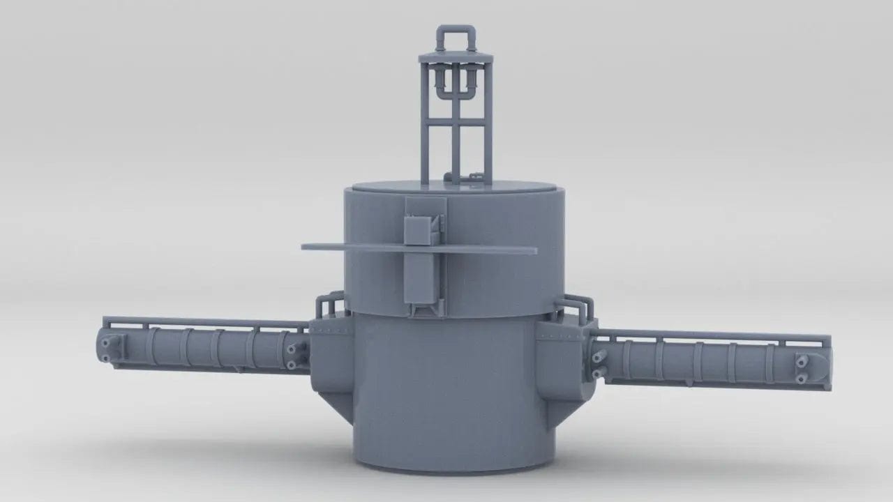 1/128 DKM Admiral Scheer Tower Range Finder - distefan 3d print