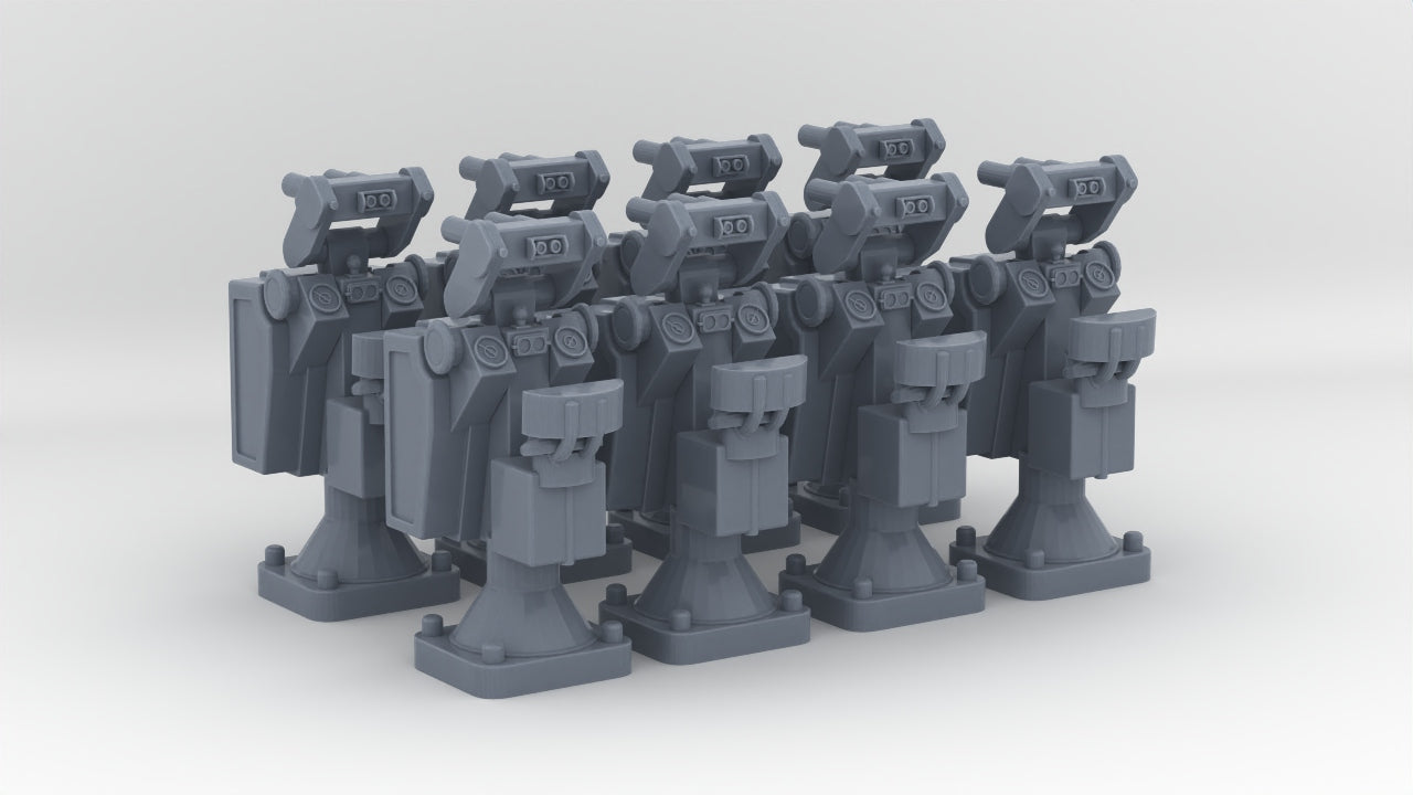 1/128 DKM Searchlight Director (8pcs) - distefan 3d print