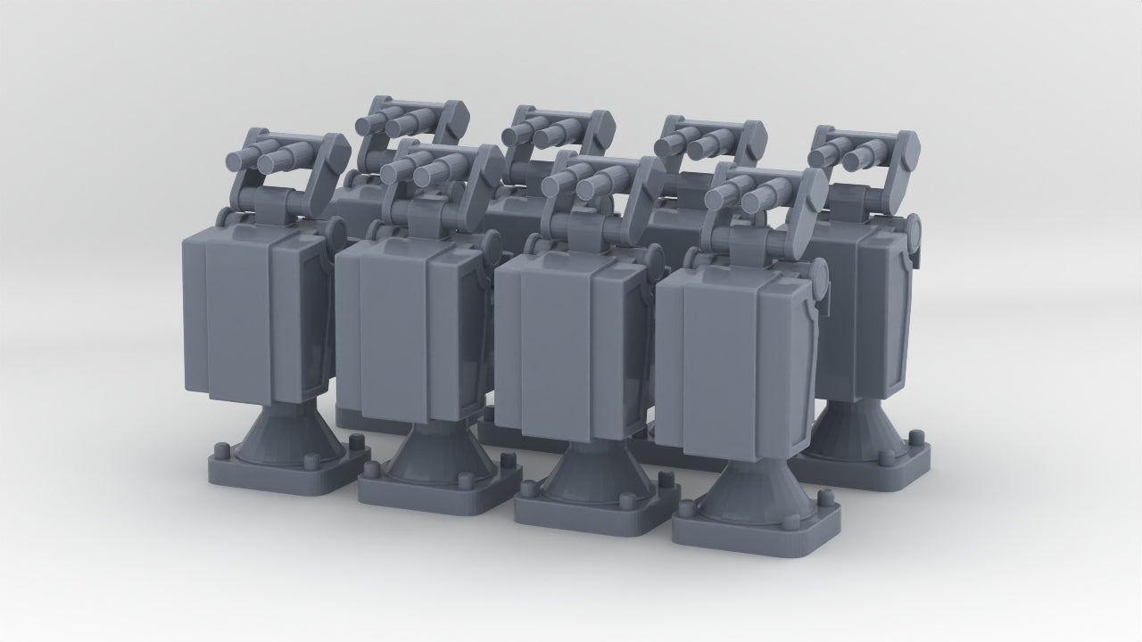 1/128 DKM Searchlight Director (8pcs) - distefan 3d print