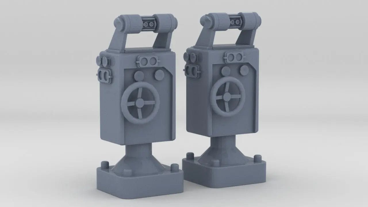 1/128 DKM Zeilsaule C38 Night Director Set (2pcs) - distefan 3d print