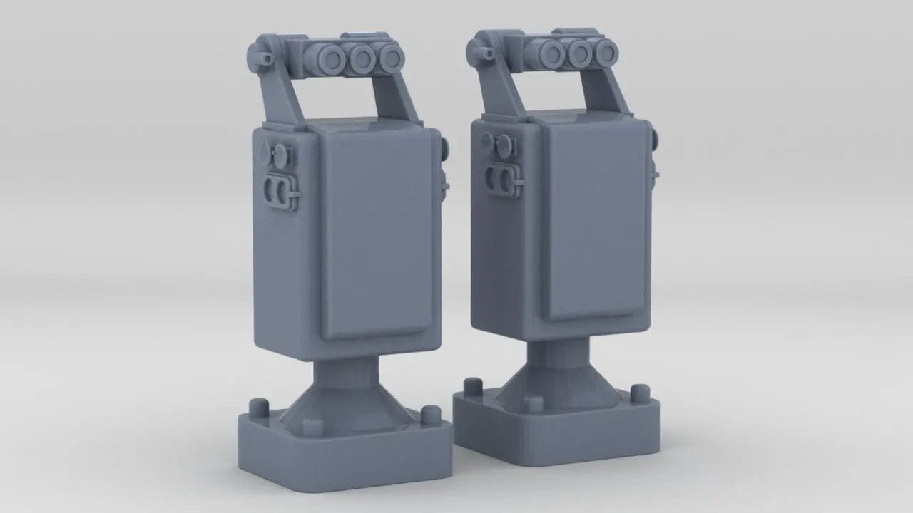 1/128 DKM Zeilsaule C38 Night Director Set (2pcs) - distefan 3d print