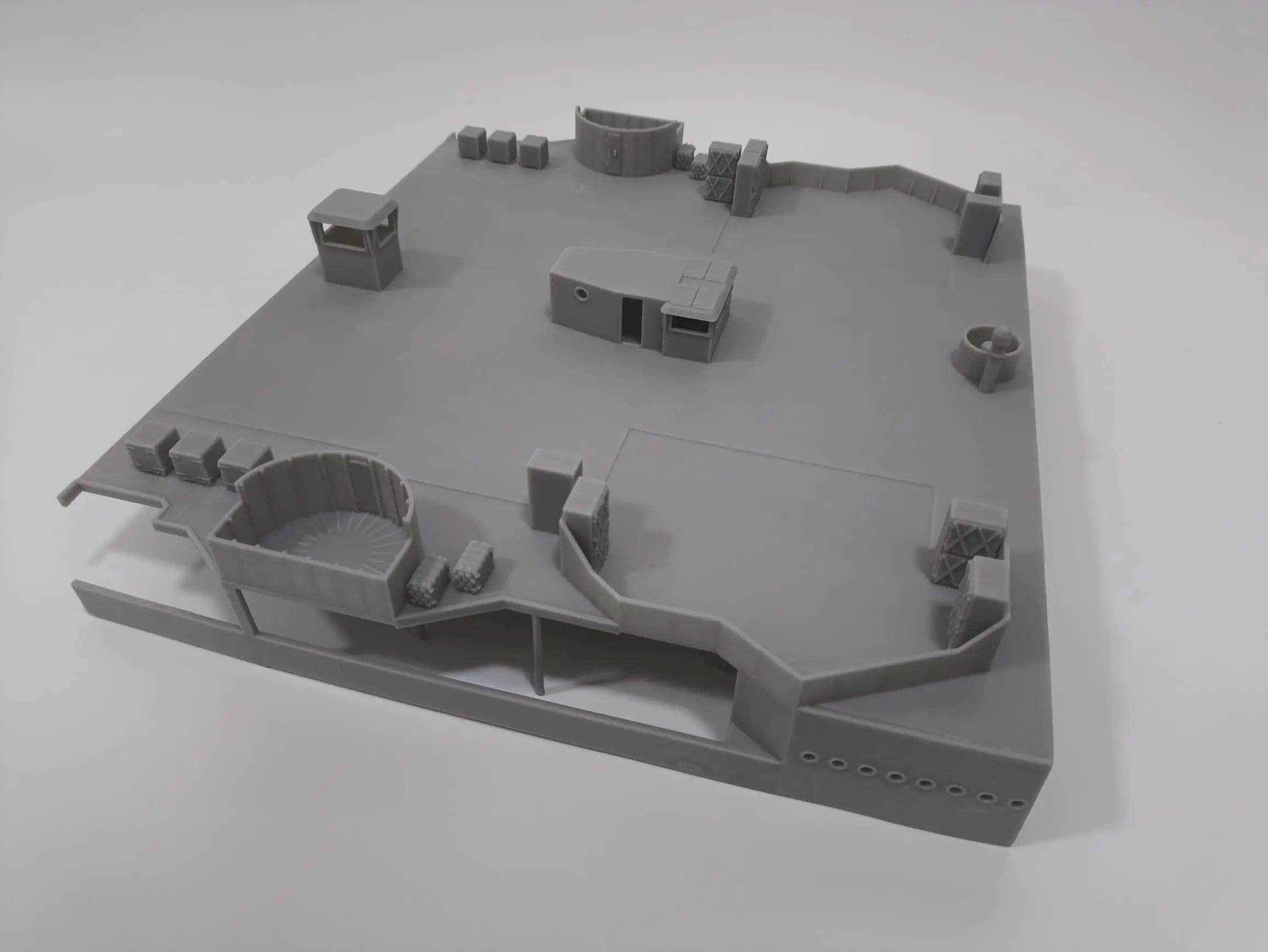 1/128 HMS Hood - Aft Deck 1 - distefan 3d print