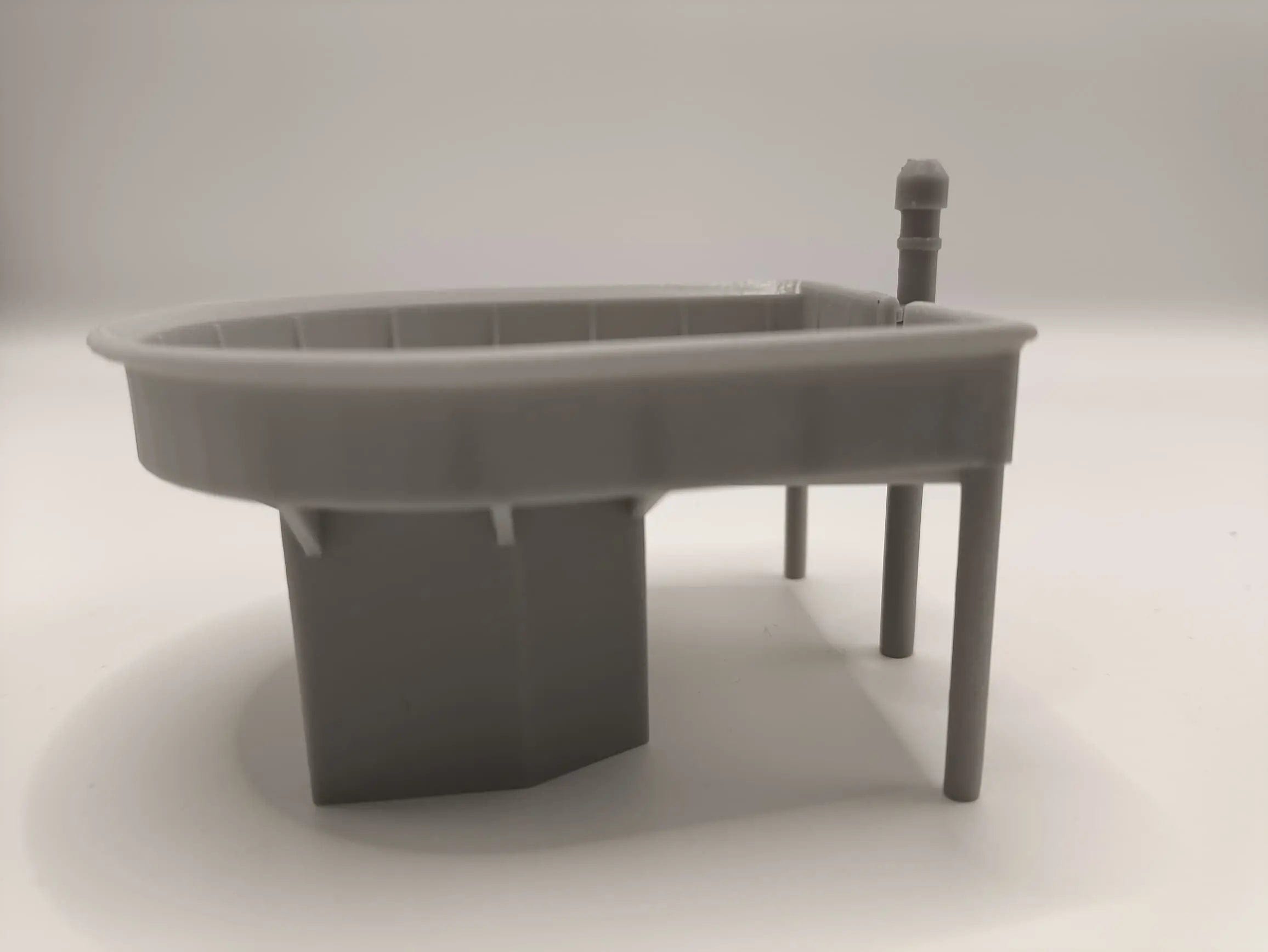 1/128 HMS Hood - Aft Deck 1 Housing - distefan 3d print