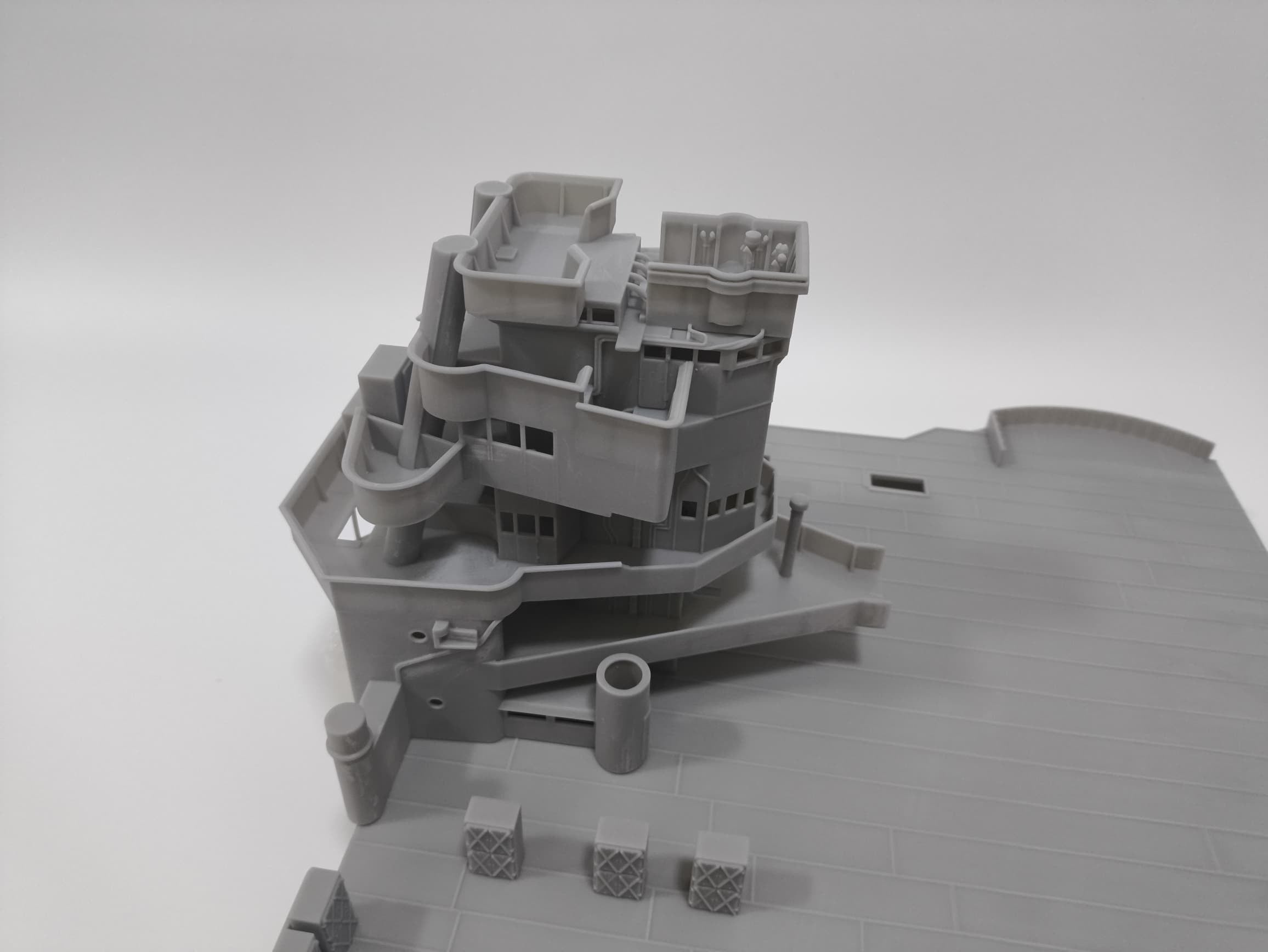 1/128 HMS Hood - Forward Deck 3 Bridge - distefan 3d print