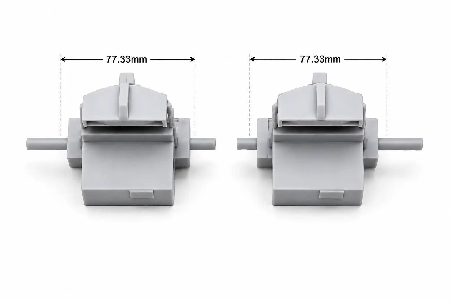 1/128 HMS Vanguard Director Control Towers Type 274 Set (2pcs) - distefan 3d print