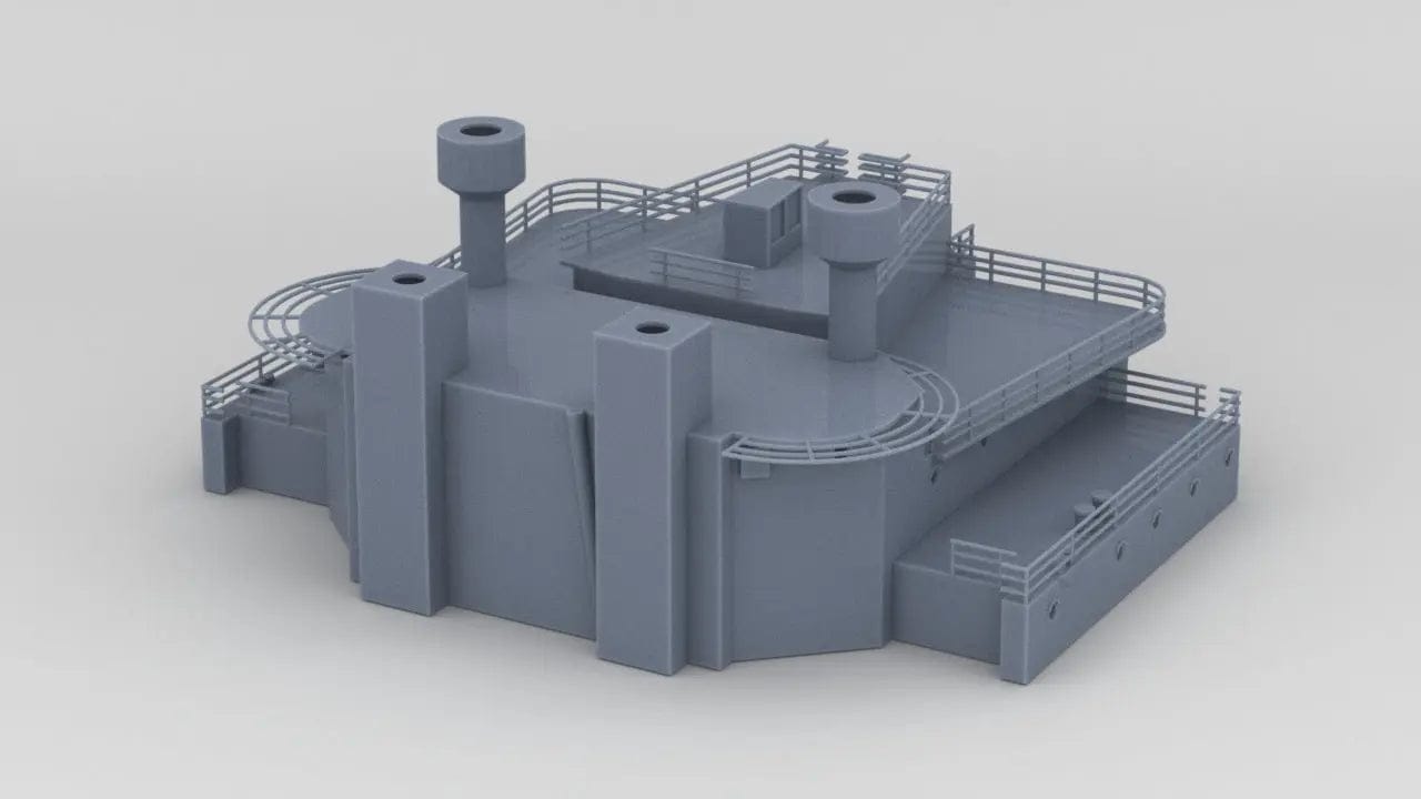 1/128 HMS Vanguard Set - distefan 3d print