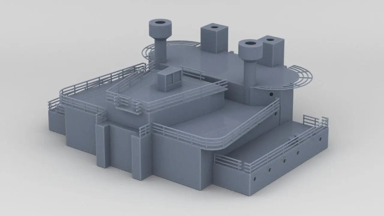 1/128 HMS Vanguard Set - distefan 3d print