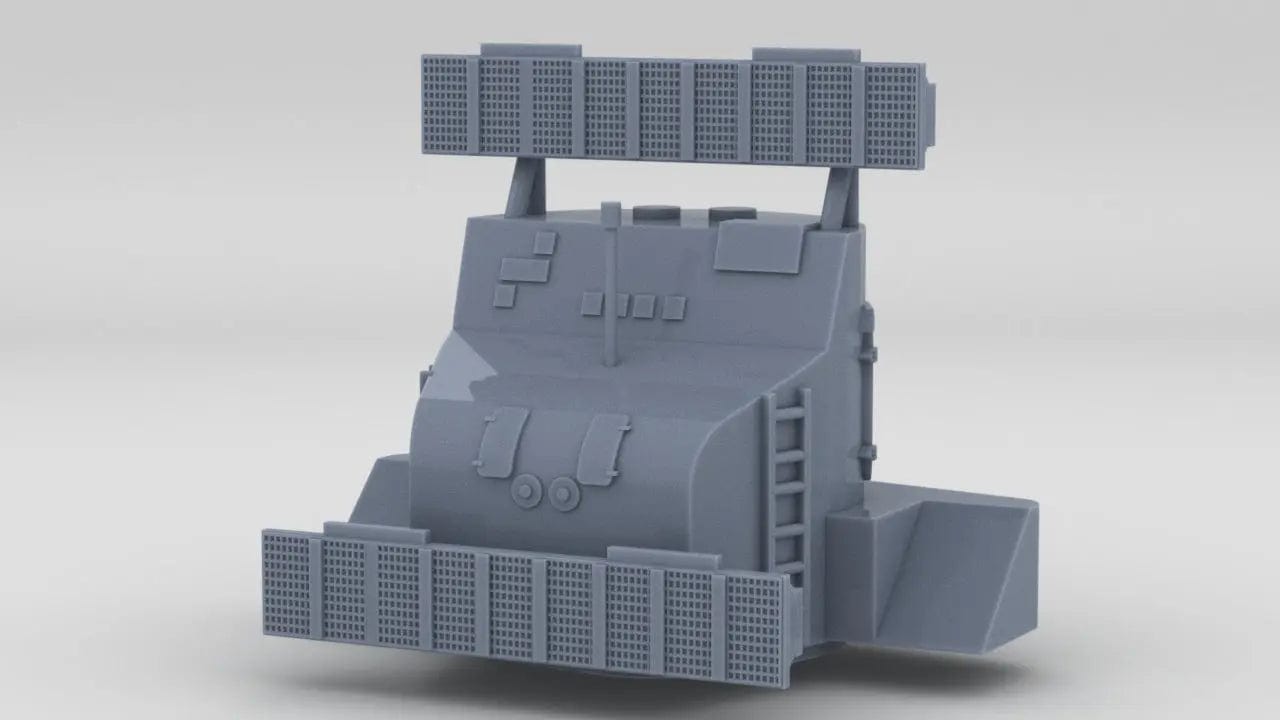 1/128 HMS Warspite 15-inch Control Tower Forward - distefan 3d print