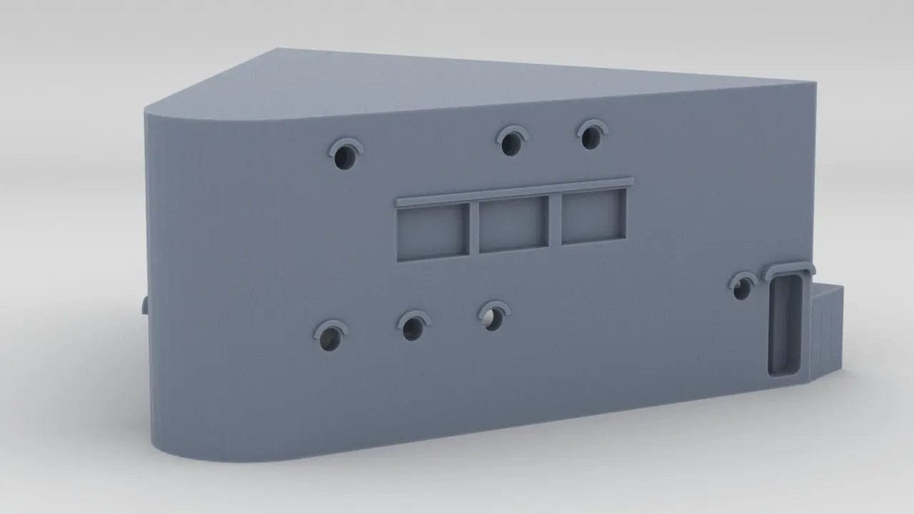 1/128 HMS Warspite Superstructure Aft Deck 1 - distefan 3d print