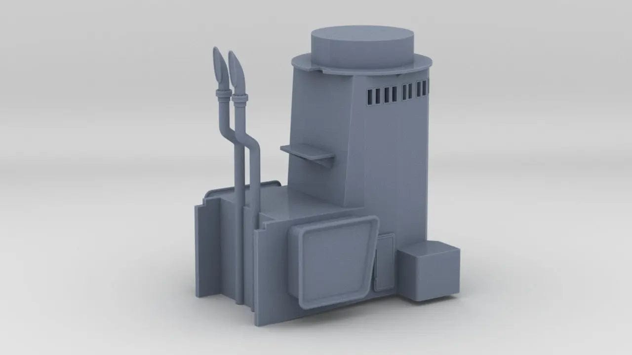 1/128 IJN Takao Aft Rangefinder Platform House - distefan 3d print