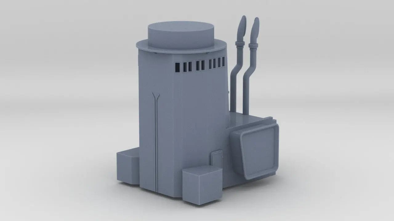 1/128 IJN Takao Aft Rangefinder Platform House - distefan 3d print