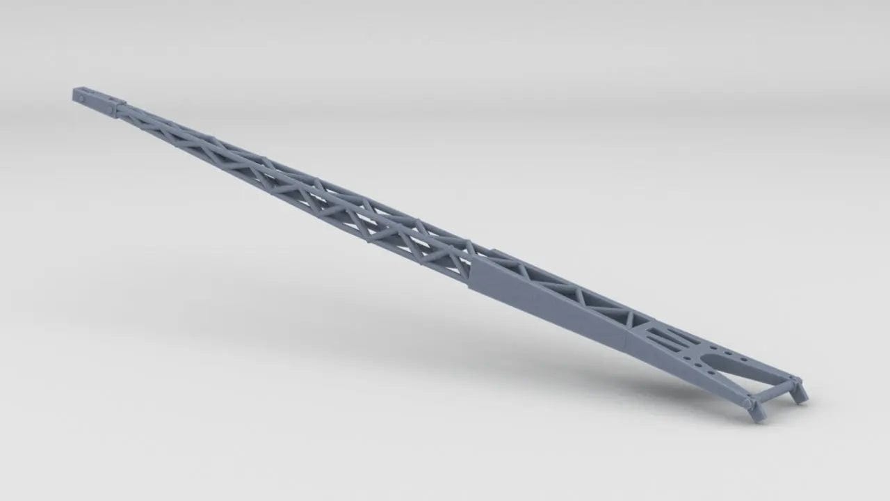 1/128 IJN Takao Structure Aft Mast Crane - distefan 3d print