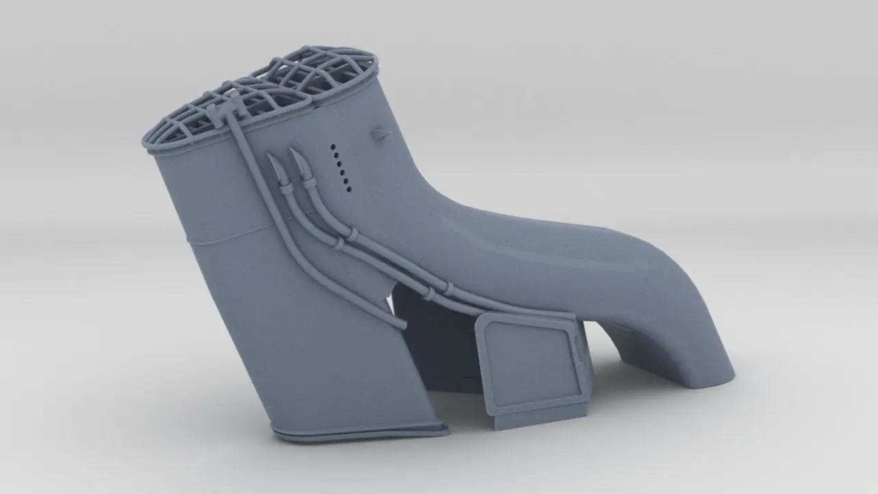 1/128 IJN Takao Structure Forward Funnel - distefan 3d print