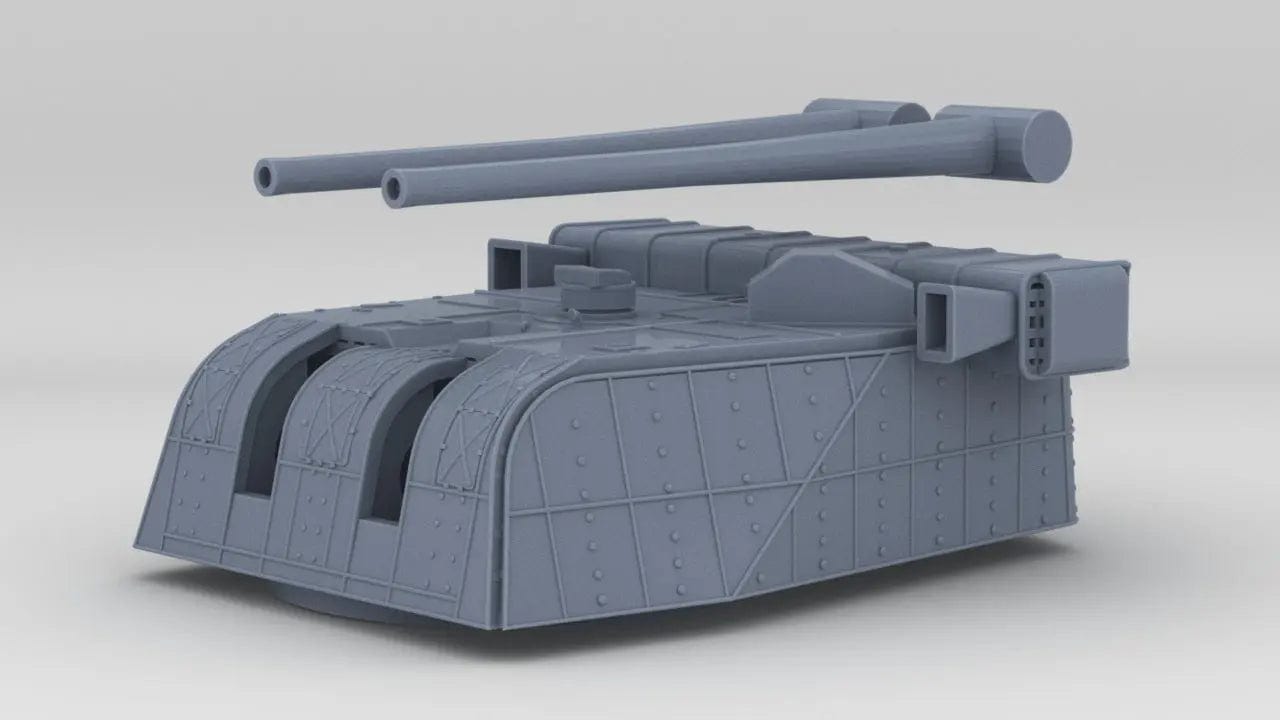 1/128 IJN Takao Turret 1 - distefan 3d print