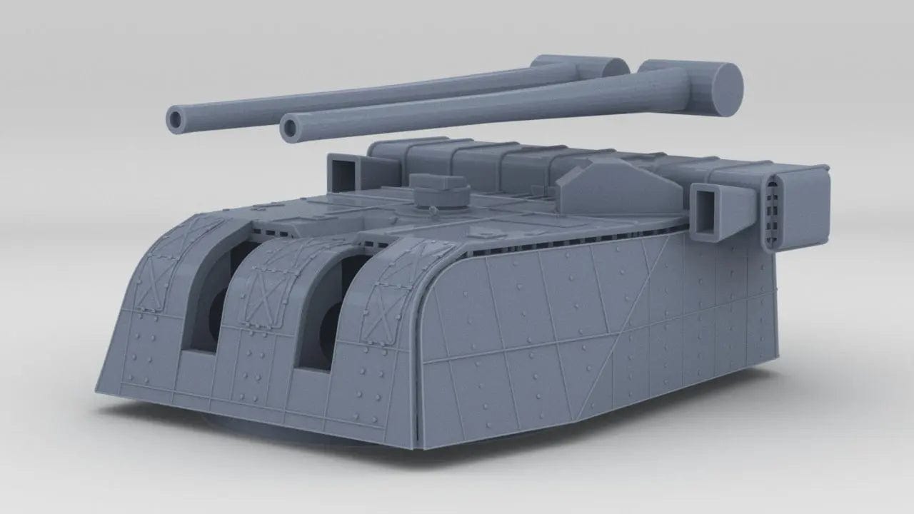 1/128 IJN Takao Turret 4 - distefan 3d print