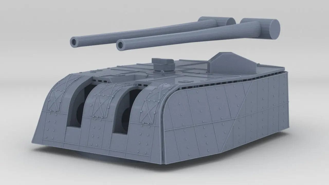 1/128 IJN Takao Turret 5 - distefan 3d print