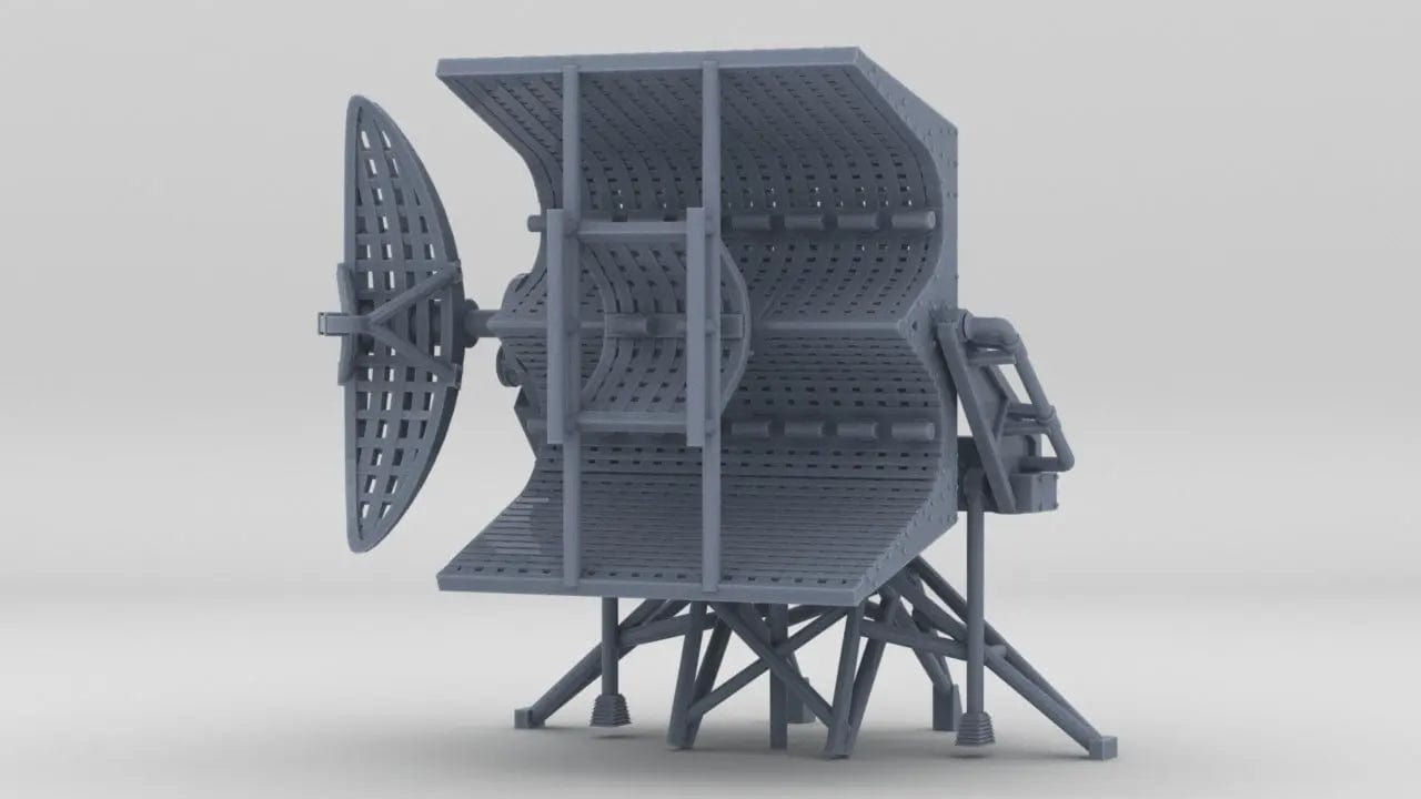 1/128 USN Mk12/22 Antenna w/ Tripod - distefan 3d print