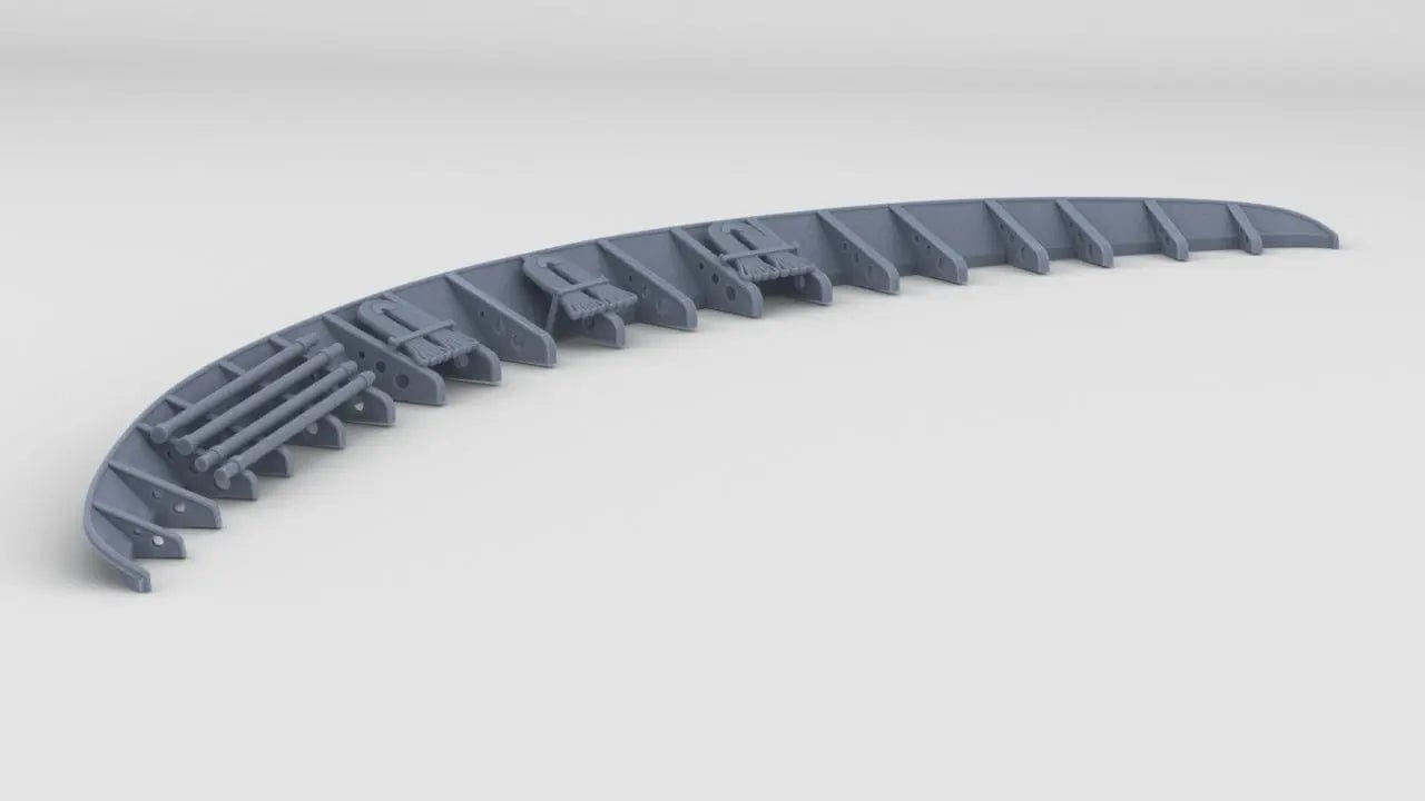 1/128 USS Iowa BB-61 Breakwater - distefan 3d print