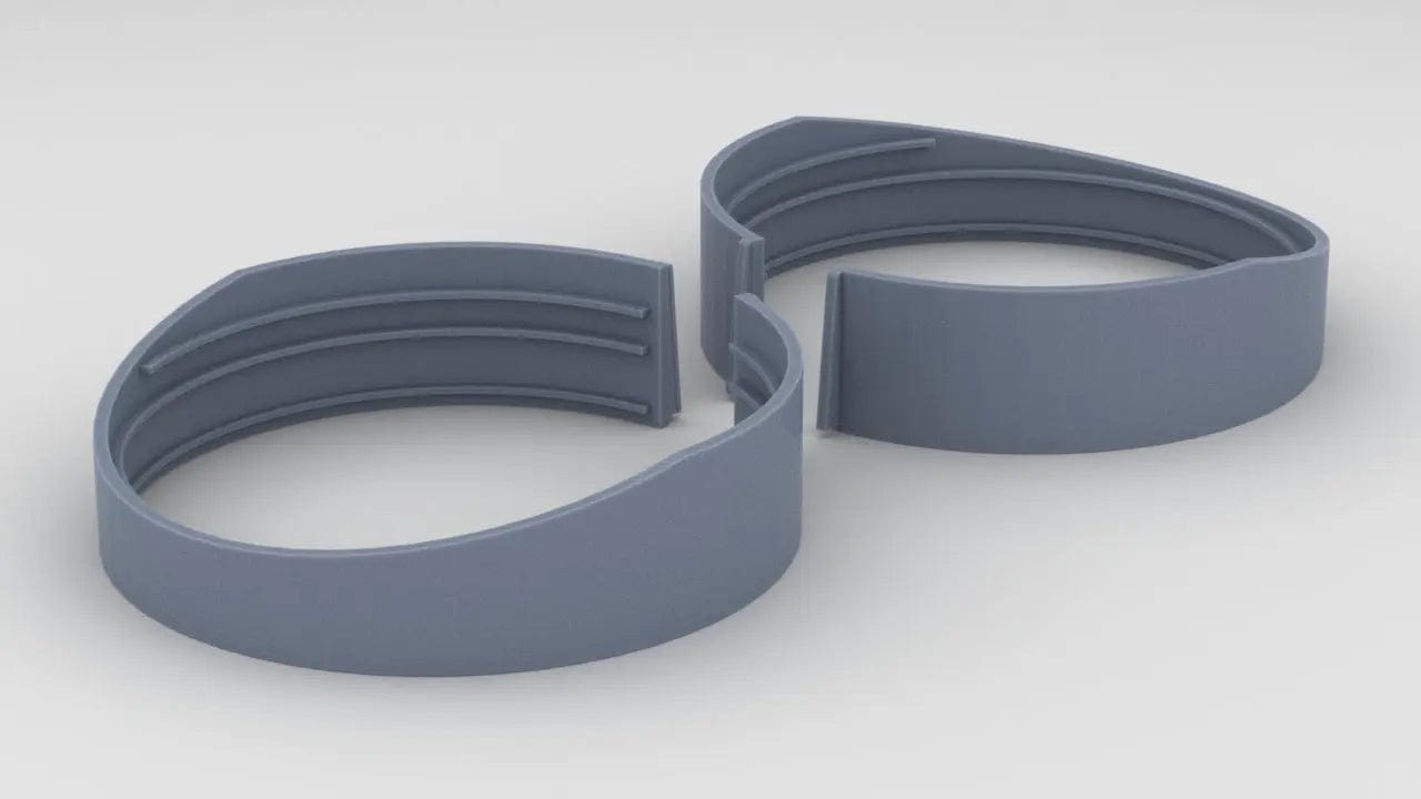 1/128 USS Missouri (BB-63) Aft Deck 40mm Quad Tub Set - distefan 3d print