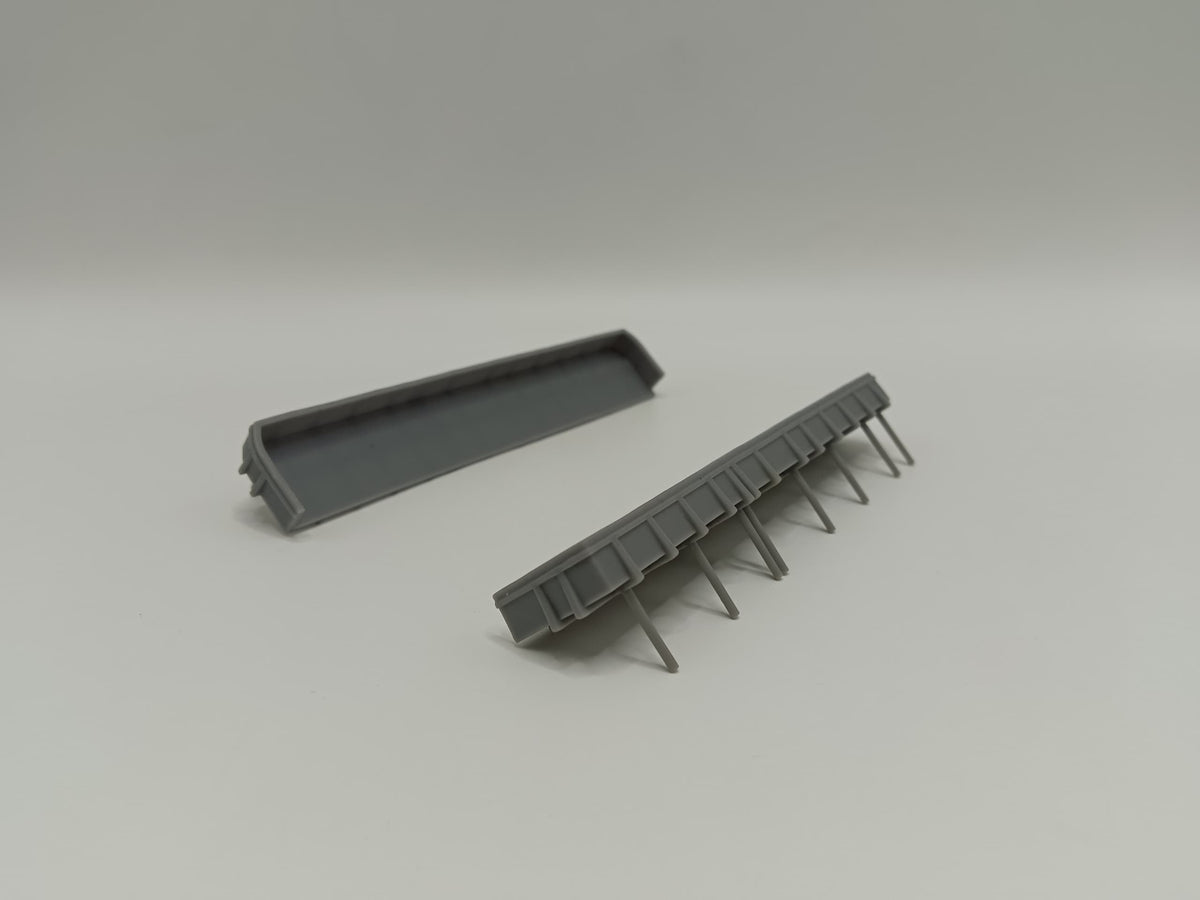 1/128 USS Missouri (BB-63) Deck 1 Amidships 20mm Tubs Set - distefan 3d print