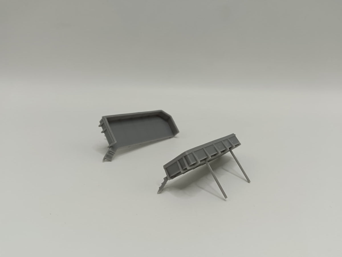 1/128 USS Missouri (BB-63) Deck 2 Amidships 20mm Tubs Set - distefan 3d print