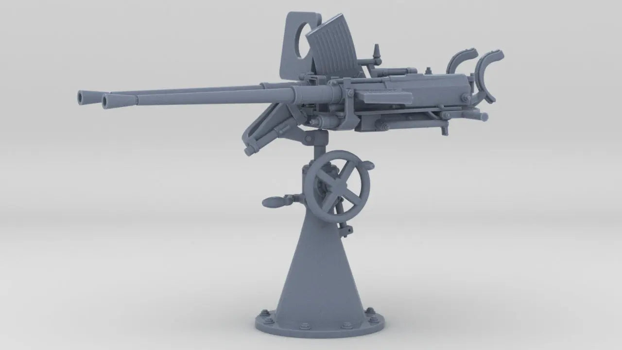 1/144 DKM Double 20mm C/30 Flak w/o Shield Resin3Dinteractive
