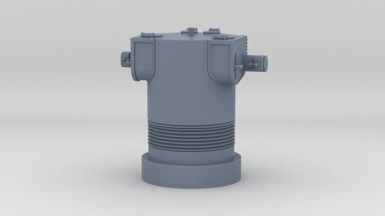 1/144 DKM Lutzow 3m Rangefinder - distefan 3d