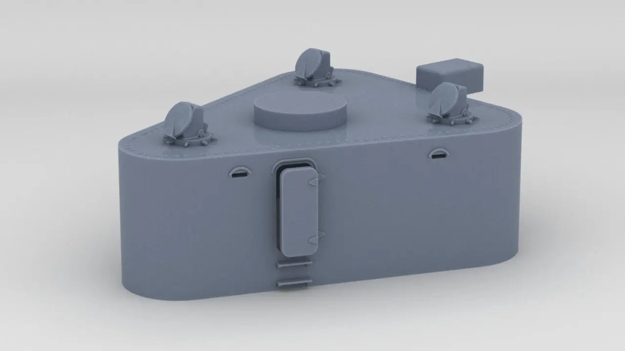 1/144 DKM Scharnhorst Fire Control Post Main - distefan 3d print