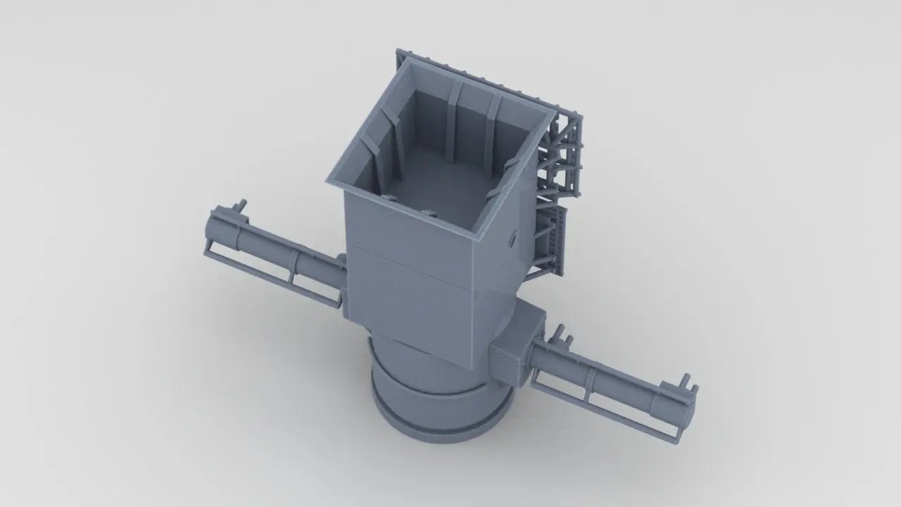 1/144 DKM Scharnhorst Forward 10.5m Rangefinder - distefan 3d print