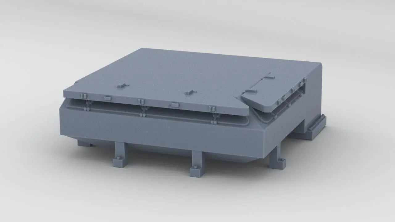 1/144 DKM Stern Deck Hatch v2 - distefan 3d print