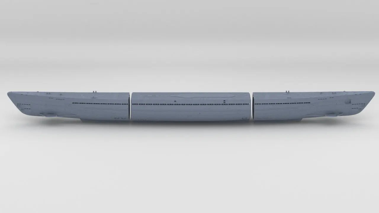 1/144 DKM U-Boot IXC U-505 Hull Set Protosoon