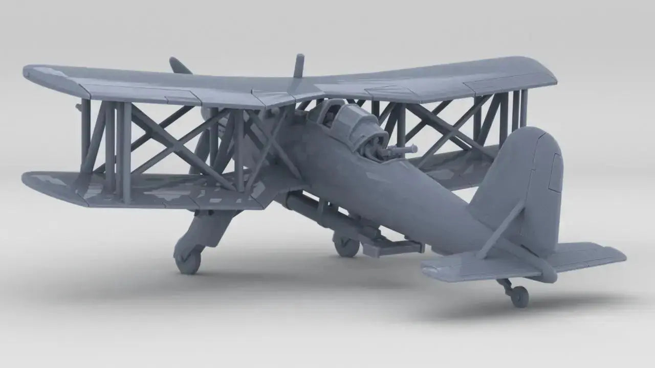 1/144 German Fieseler Fi 167 Pavla - distefan 3d print