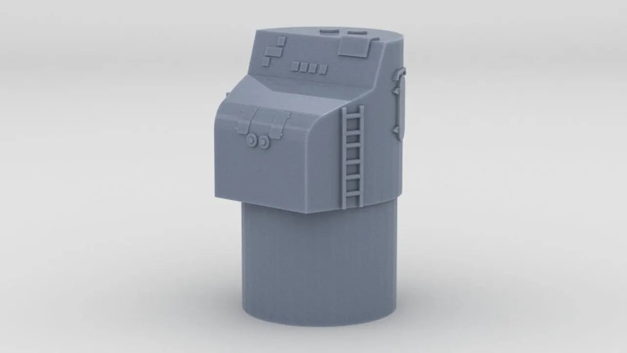 1/144 HMS Garland Rangefinder 2 - distefan 3d print