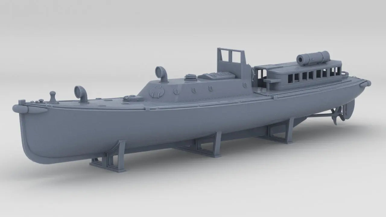 1/144 IJN 17m Admiral (Pinnace) Boat Resin3Dinteractive