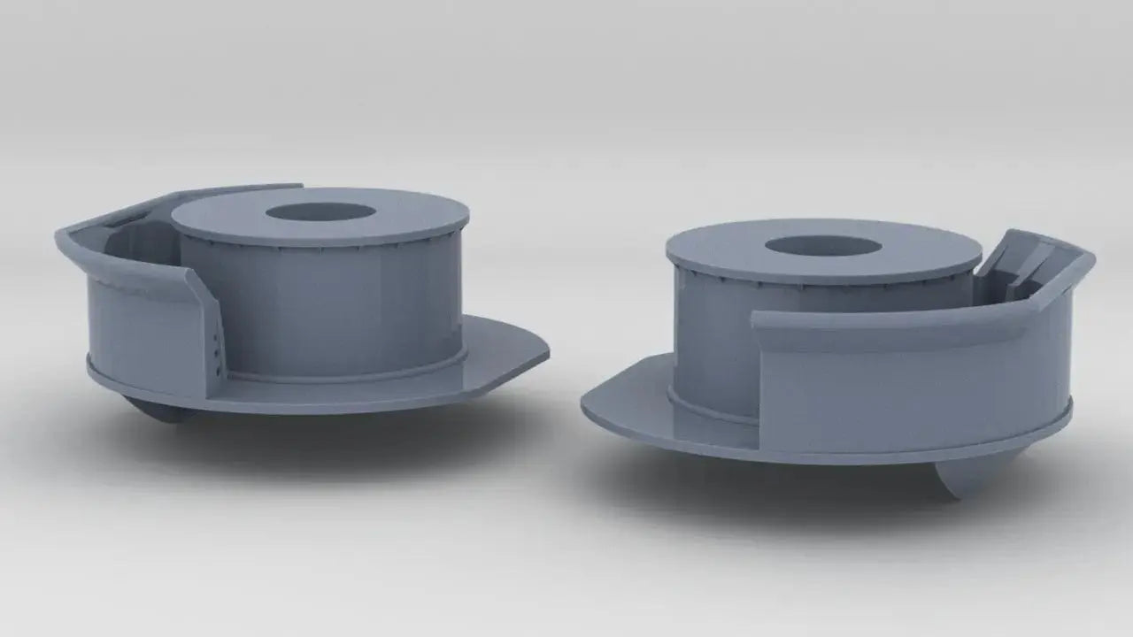 1/144 IJN Yamato Machine Gun Position Set (2pcs) - distefan 3d print