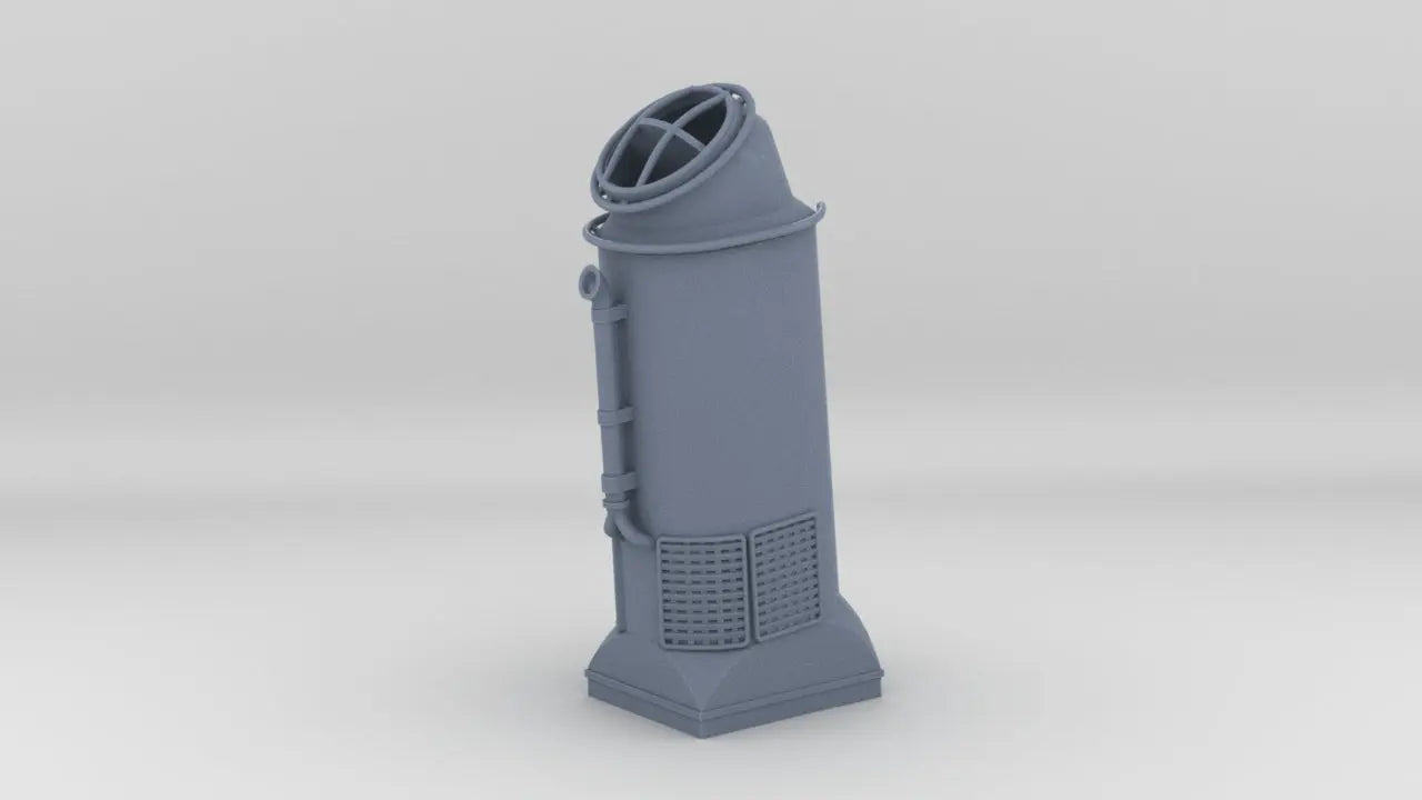 1/144 USS Fletcher (DD-445) Funnel 1 - distefan 3d print