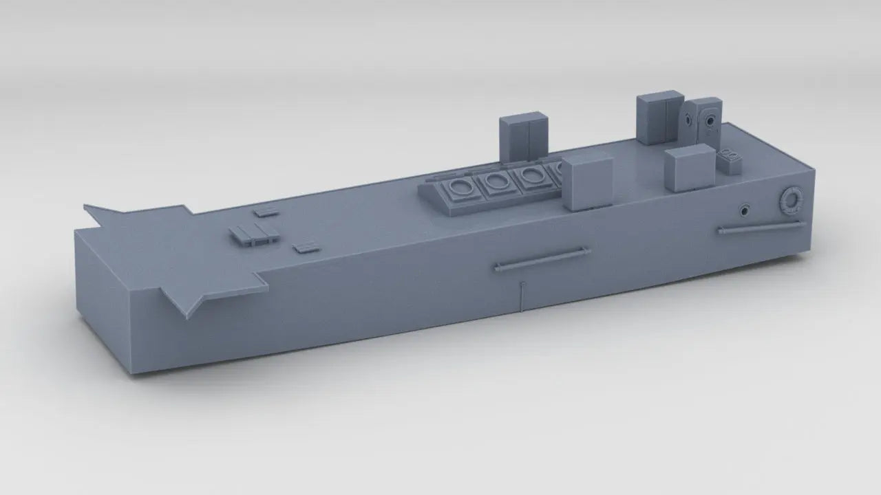 1/144 USS Saucy PG-65 Aft Deck - distefan 3d print
