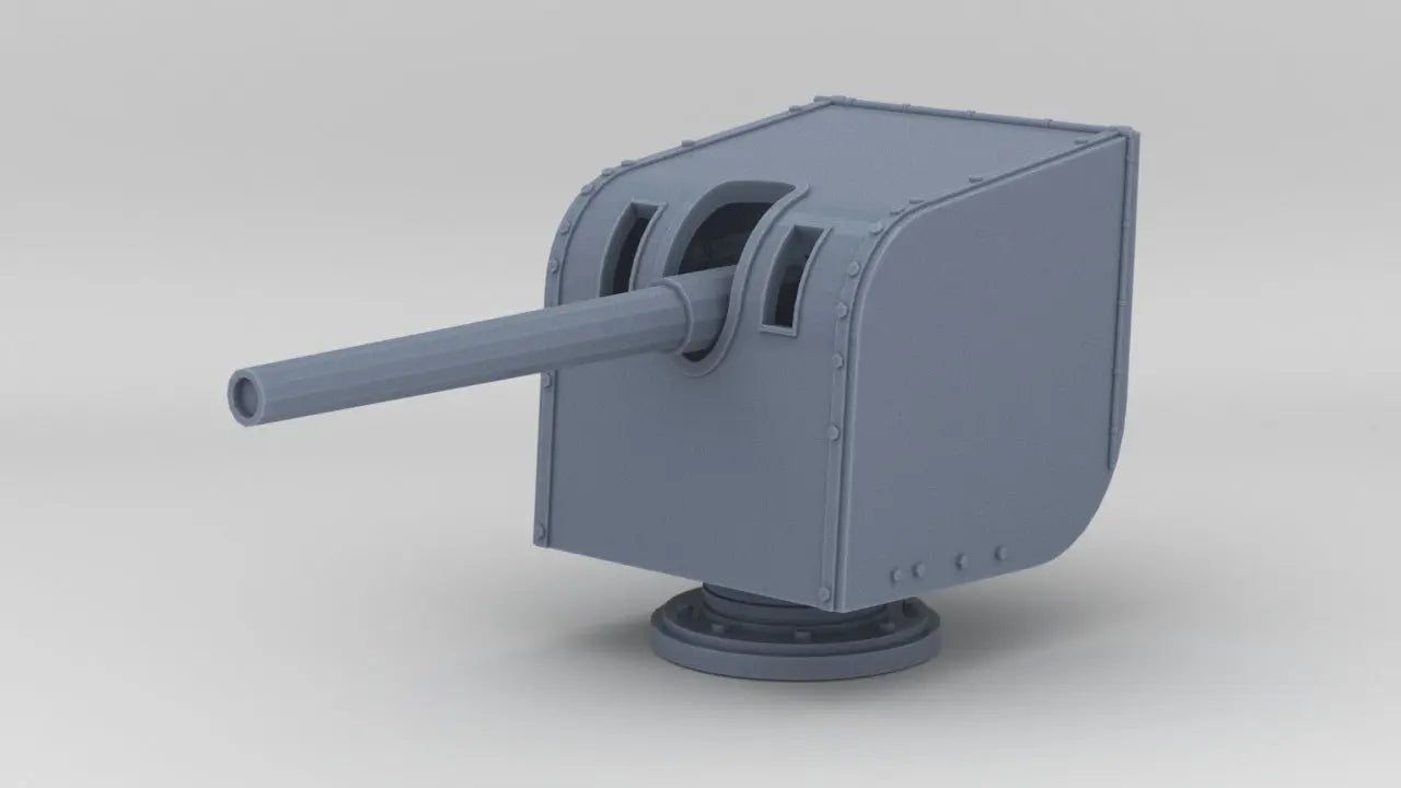 1/144 USS Saucy PG-65 Forward 4''/50 Gun - distefan 3d print