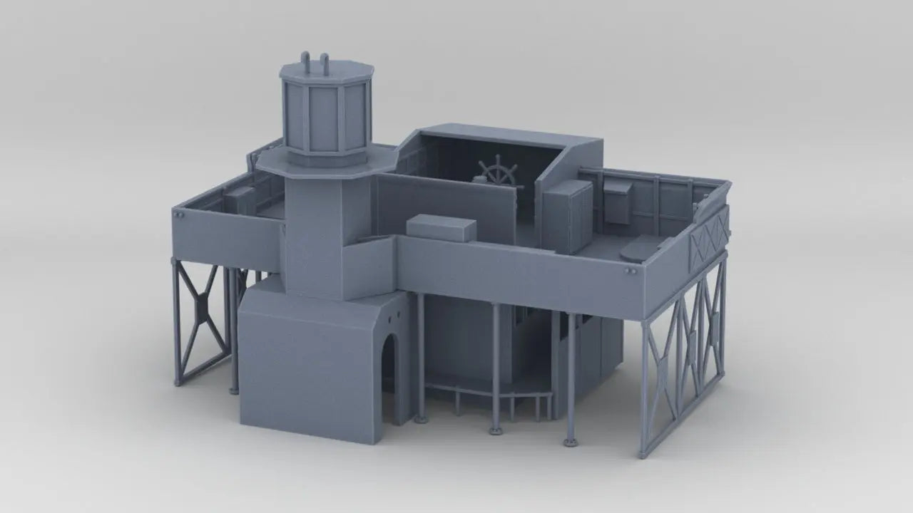 1/144 USS Saucy PG-65 Forward Bridge - distefan 3d print