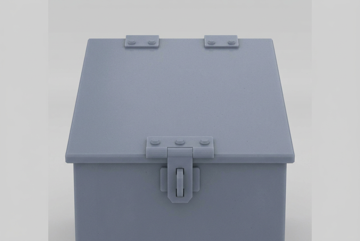 1/144 DKM Schnellboot Amidships Ammo Locker Set (5pcs) - distefan 3d print