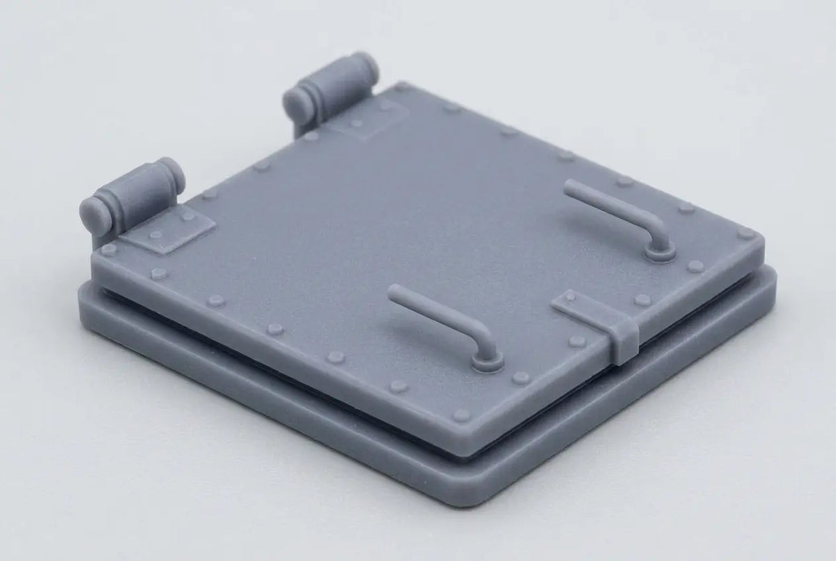 1/144 DKM Schnellboot Amidships Hatches Set (3pcs) - distefan 3d print