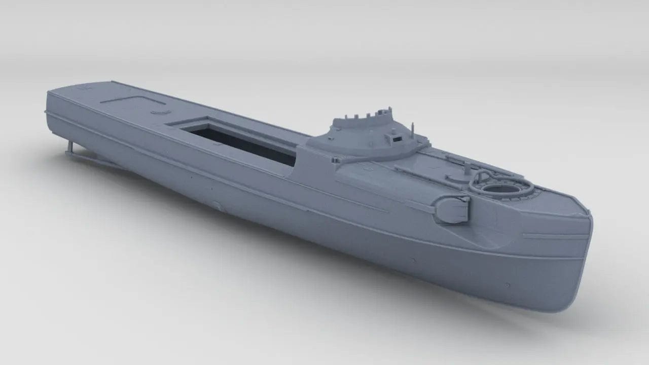 1/144 DKM Schnellboot S-100 Hull - distefan 3d print