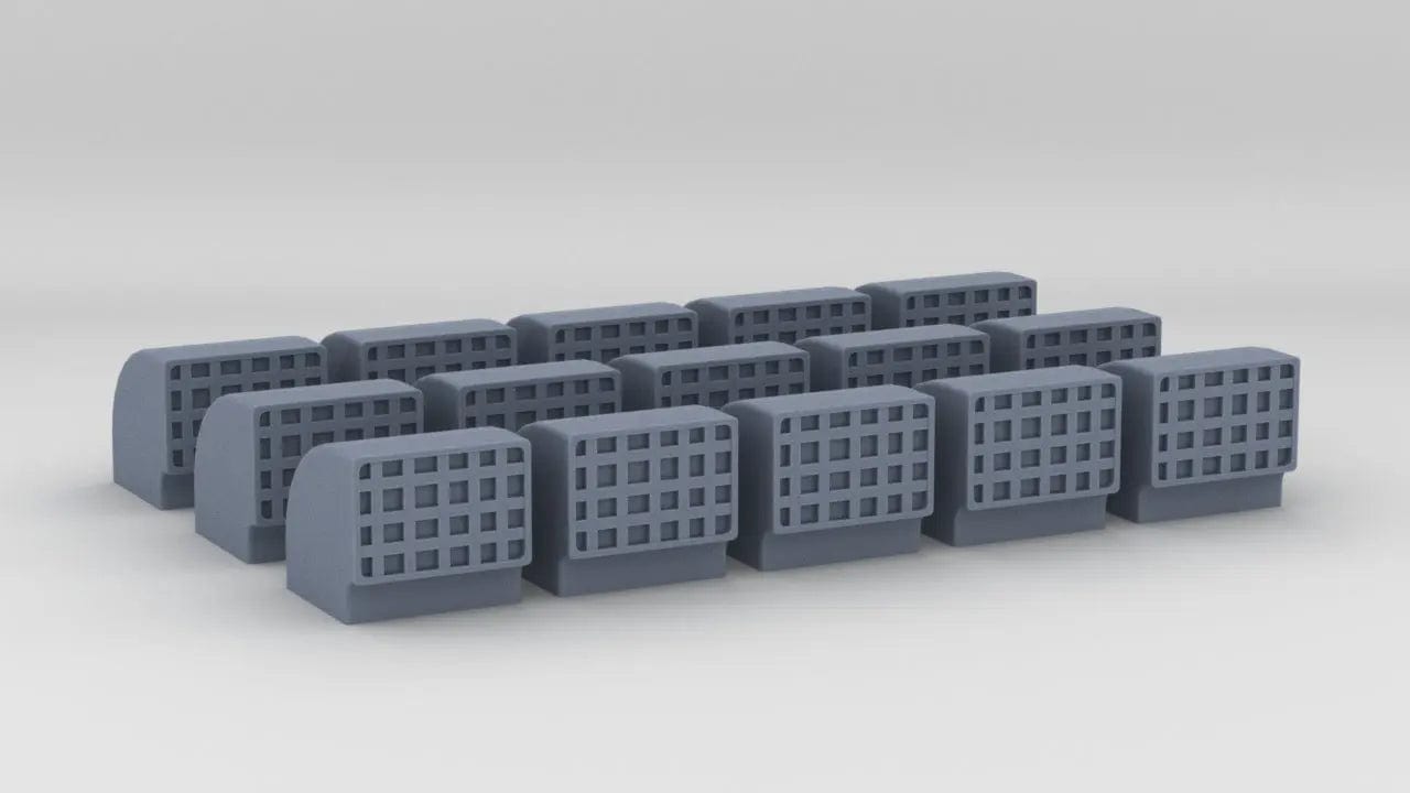 1/144 DKM Ventilation Side Set (15pcs) - distefan 3d print