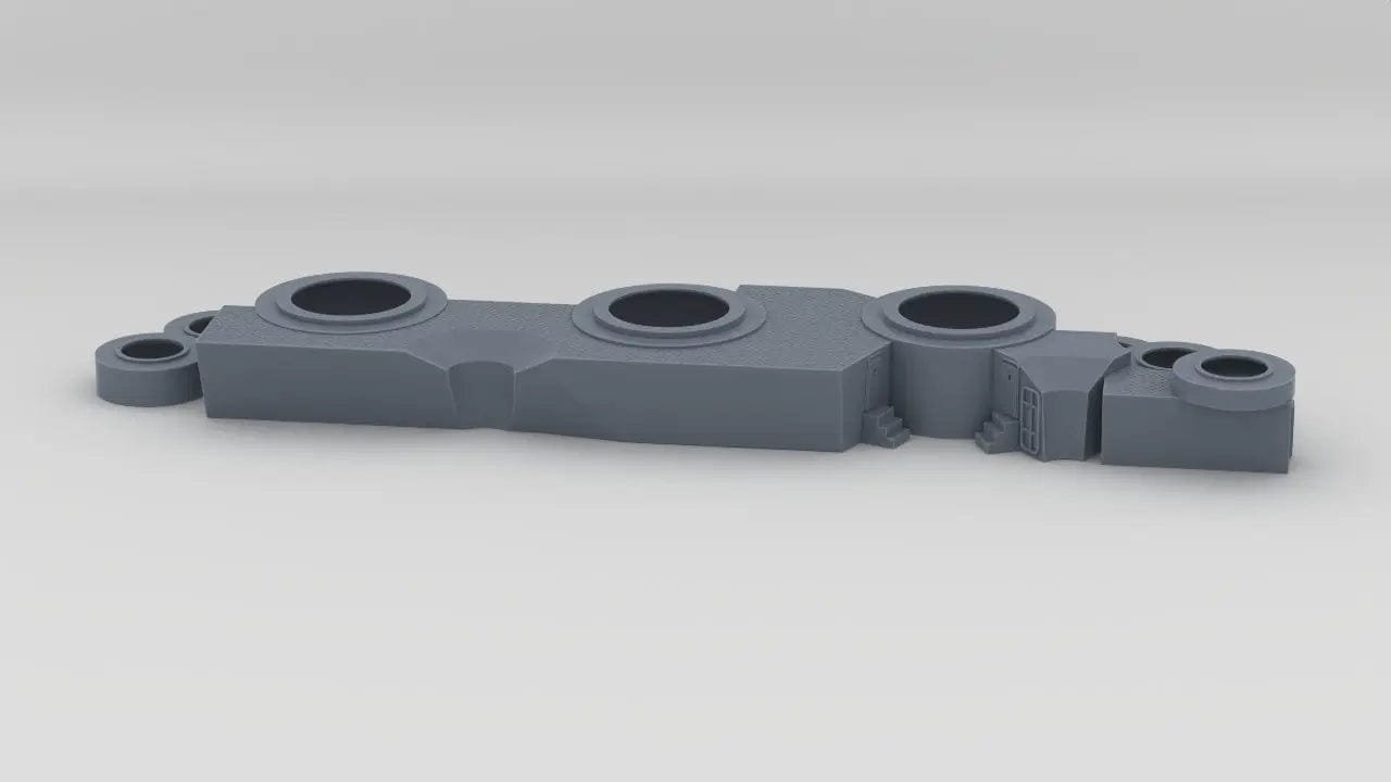 1/144 IJN Yamato Deck 1 Starboard - distefan 3d print
